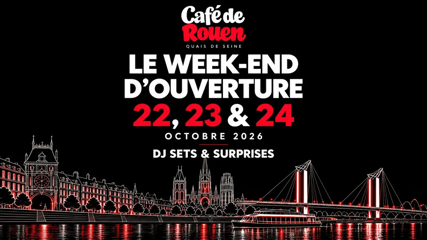 Affiche du week-end d'ouverture des Quais de Seine, les 22, 23 et 24 octobre 2026